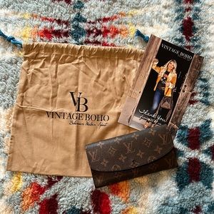 Authentic Louis Vuitton Vintage Boho Bag Wallet